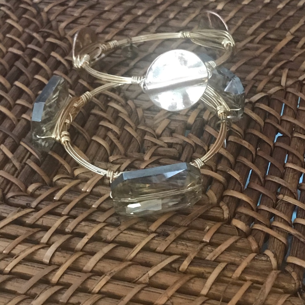 Set of 2 Jessica Simpson bangles